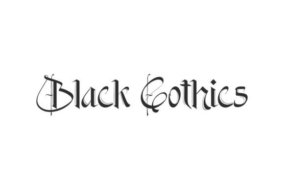 Black Gothics: Elevating Modern Design with Gothic Typography