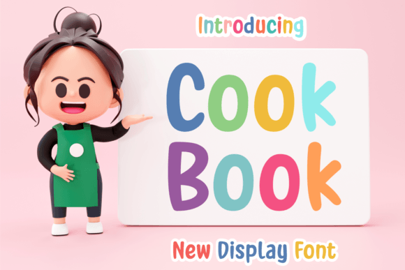 Cook Book: A Friendly Font for Creative Projects