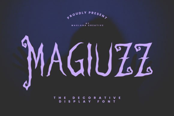 Magiuzz: A Playful Display Font for Enchanting Designs