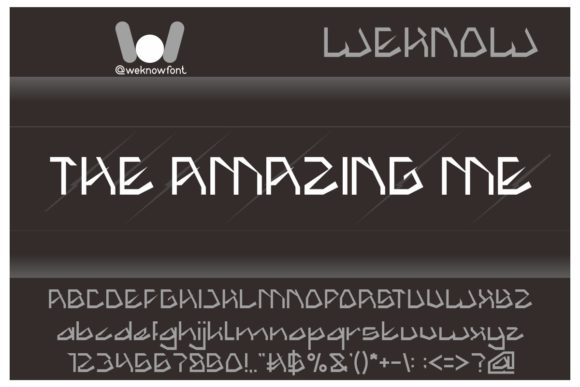 The Amazing Me: A Font for Personalized Design