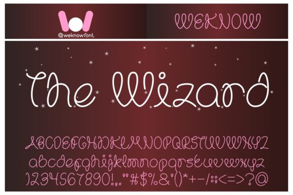 The Wizard Font: A Tool for Modern Visual Storytelling